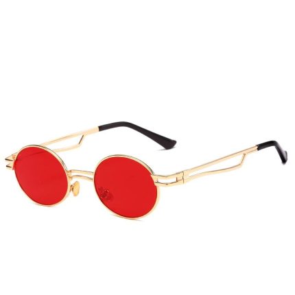 Round Frame Metal Personality Sunglasses Master Designer Carefully Crafted Personality Beach Tourism Outdoor